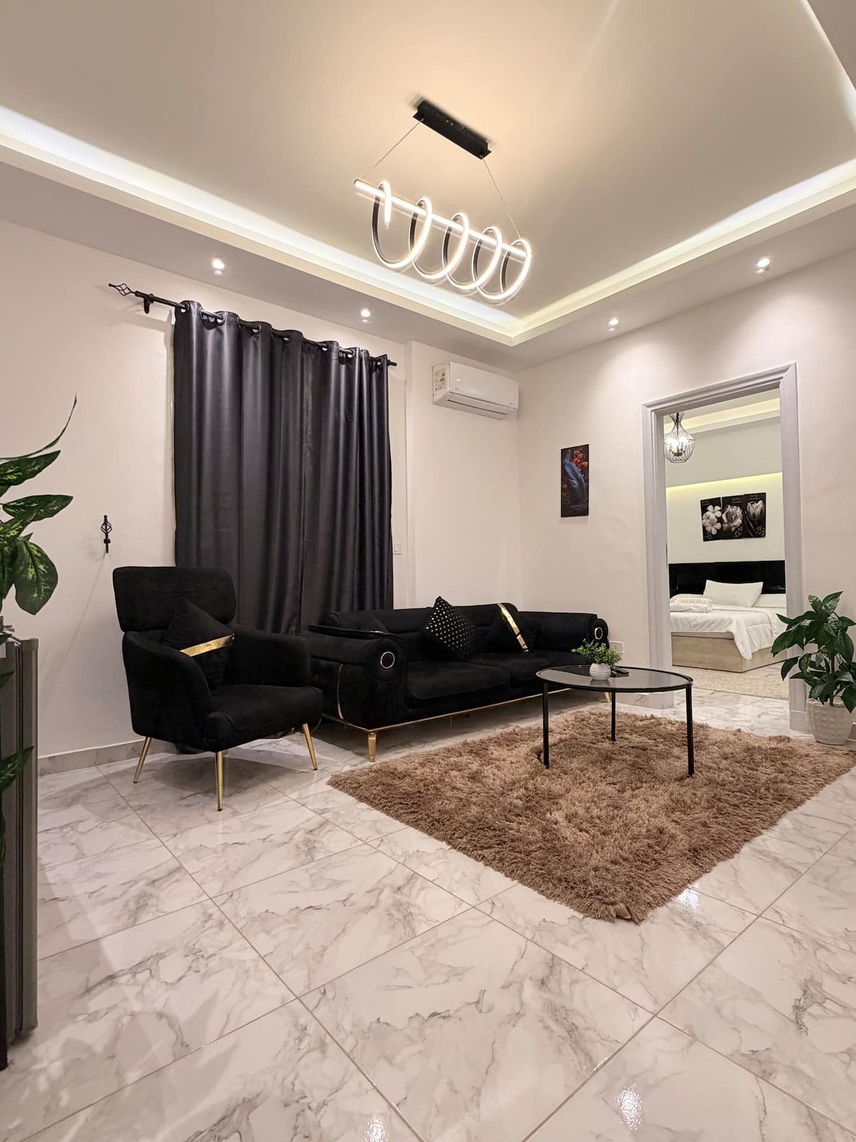 DHB STAYS | Tahrir Square City View 1BR | B-402 — Living Room in Downtown Cairo (Marouf), Cairo Governorate, Egypt, Egypt