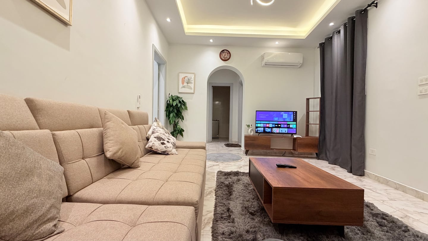 DHB STAYS | Premium 2BR Near Museum | G-504 — Living Room in Downtown Cairo (Marouf), Cairo Governorate, Egypt, Egypt