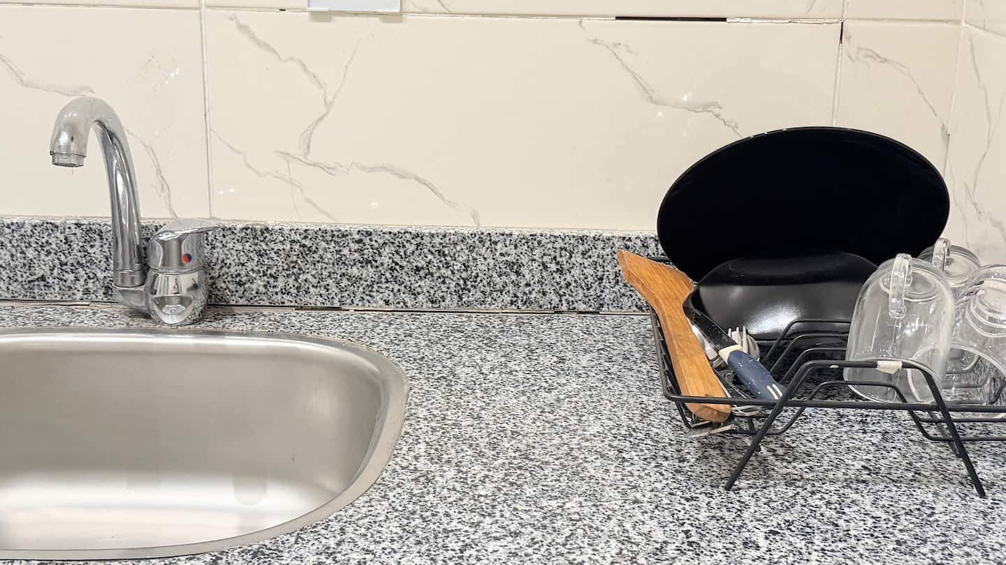 DHB STAYS | Central Cairo 1BR Suite | G-401 — Full Kitchen in Downtown Cairo (Marouf), Cairo Governorate, Egypt, Egypt — photo 3