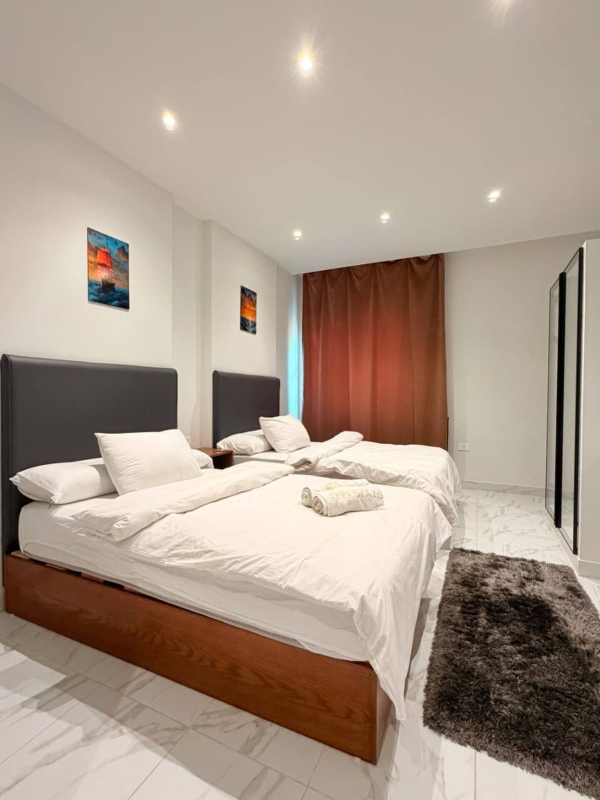 DHB STAYS | 1BR Central Cairo Suite | B-407 — Bedroom 1 in Downtown Cairo (Marouf), Cairo Governorate, Egypt, Egypt