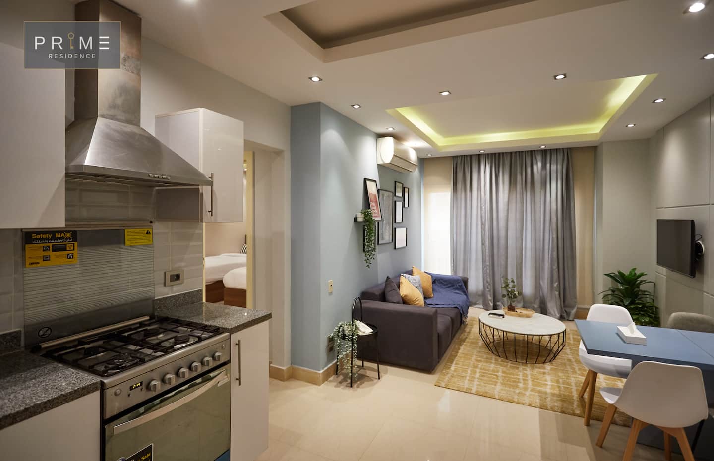 2 Bedroom Apartment - Prime Residence New Cairo — Living Room in Prime Residence New Cairo, New Cairo, Egypt — photo 3