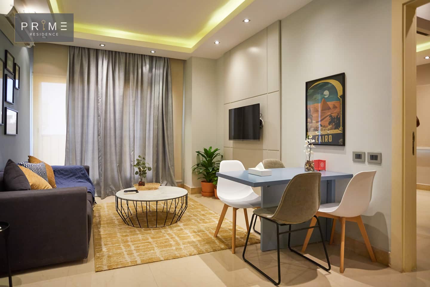 2 Bedroom Apartment - Prime Residence New Cairo — Dining Area in Prime Residence New Cairo, New Cairo, Egypt — photo 3