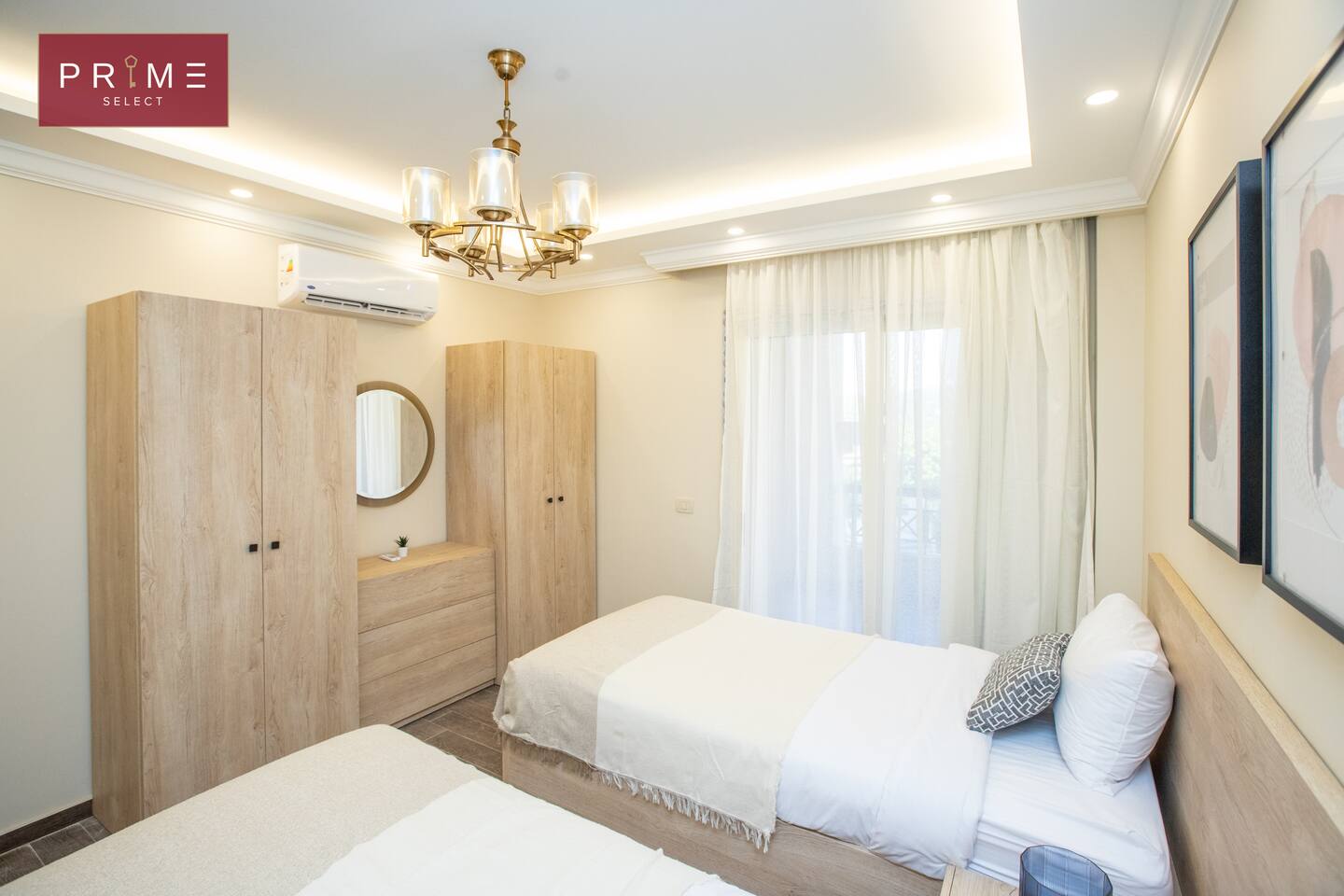 3 Bedrooms Apt - Prime Select Marvel New Cairo — Bedroom 1 in Prime Select Marvel New Cairo, New Cairo, Egypt — photo 2