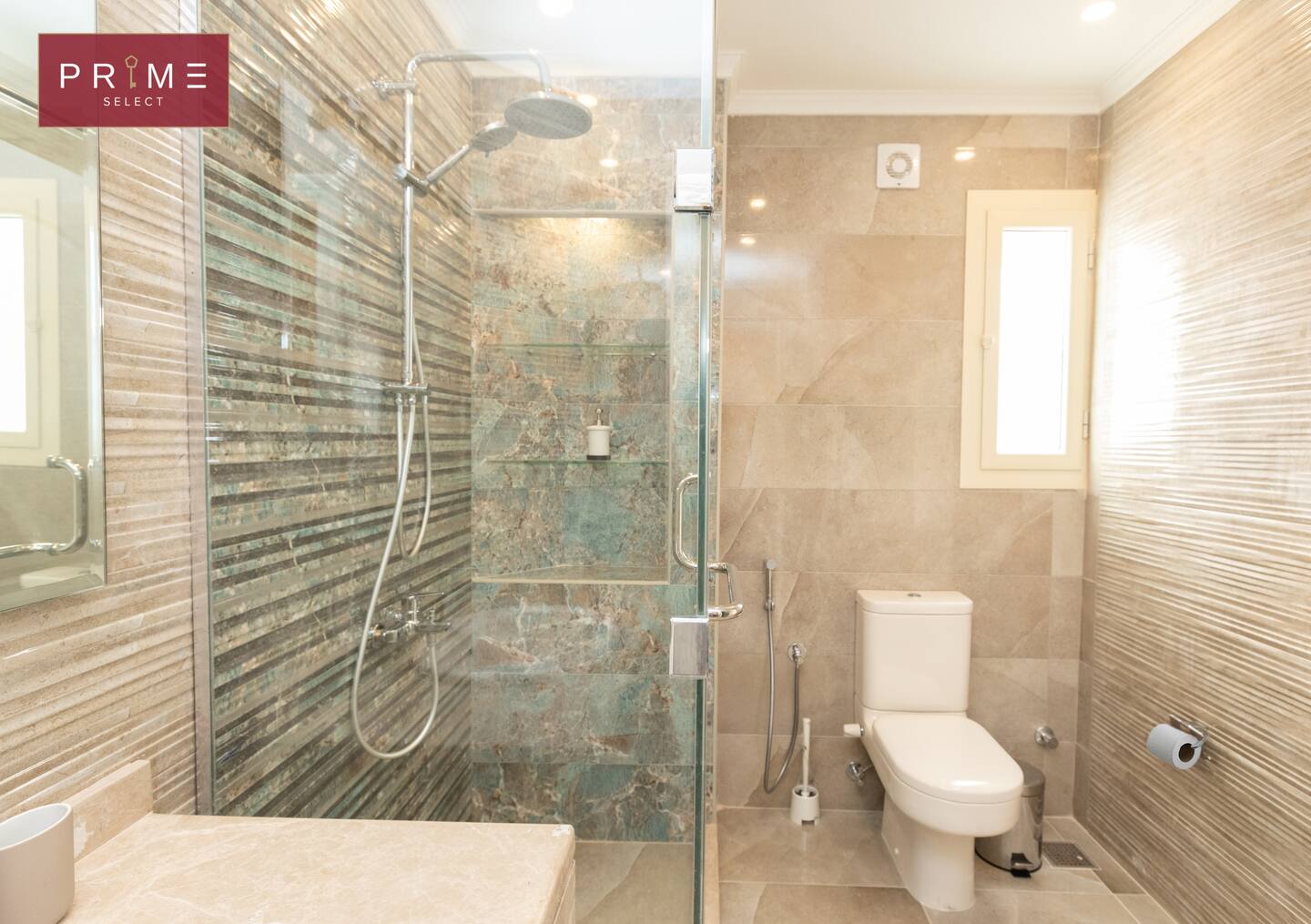 3 Bedrooms Apt - Prime Select Marvel New Cairo — Full bathroom 1 in Prime Select Marvel New Cairo, New Cairo, Egypt