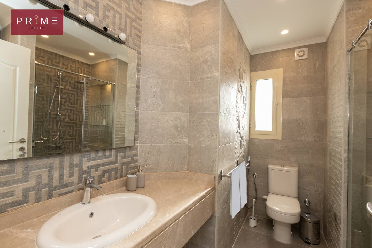 3 Bedrooms Apt - Prime Select Marvel New Cairo — Full bathroom 1 in Prime Select Marvel New Cairo, New Cairo, Egypt — photo 3