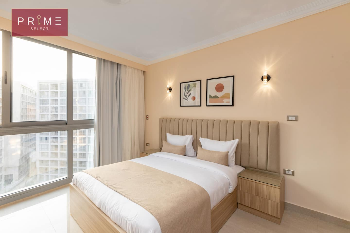 3 Bedrooms Apartment - Prime Select Kattameya One — Bedroom 1 in Prime Select Kattameya One, New Cairo, Egypt — photo 3