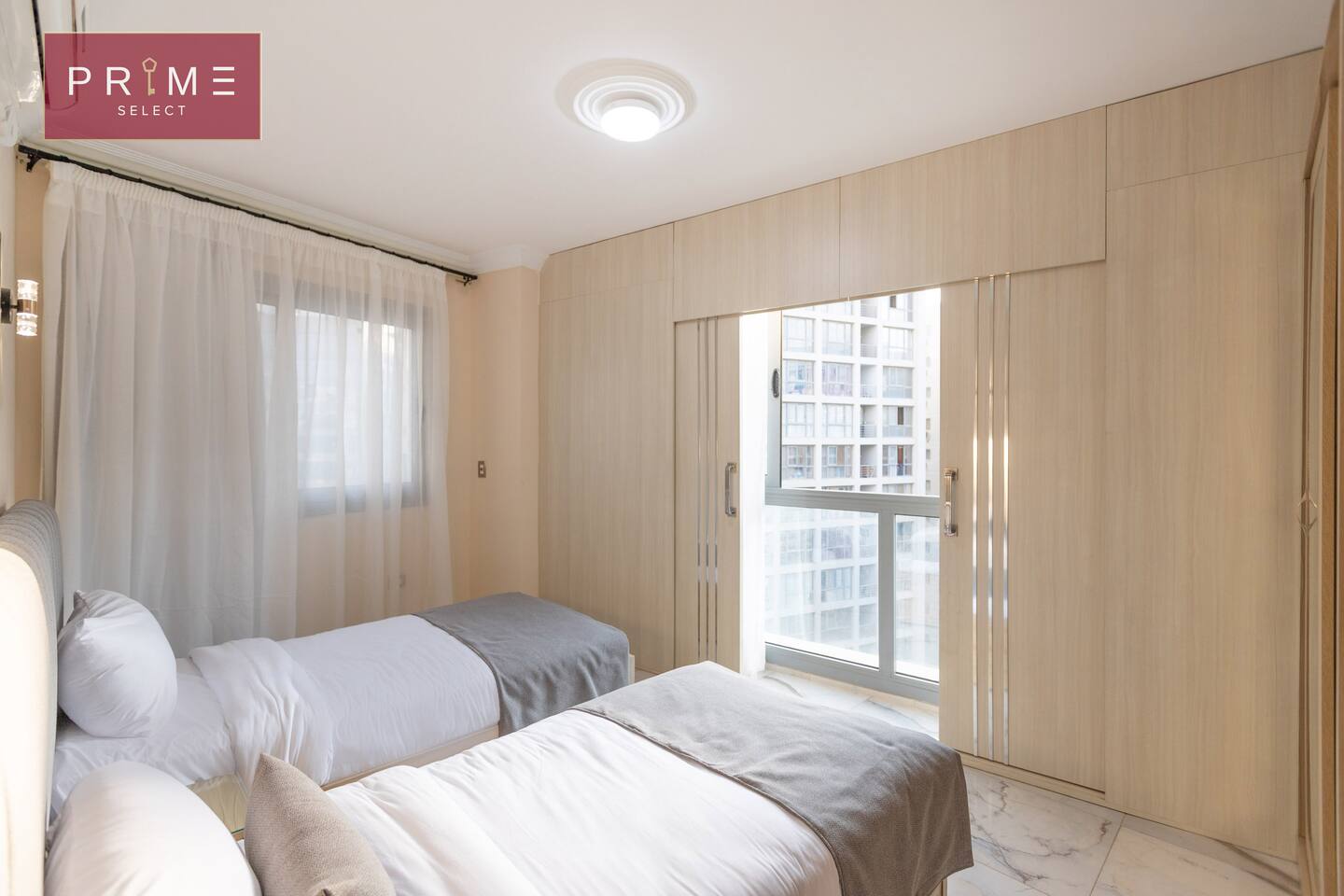 3 Bedrooms Apartment - Prime Select Kattameya One — Bedroom 2 in Prime Select Kattameya One, New Cairo, Egypt — photo 2