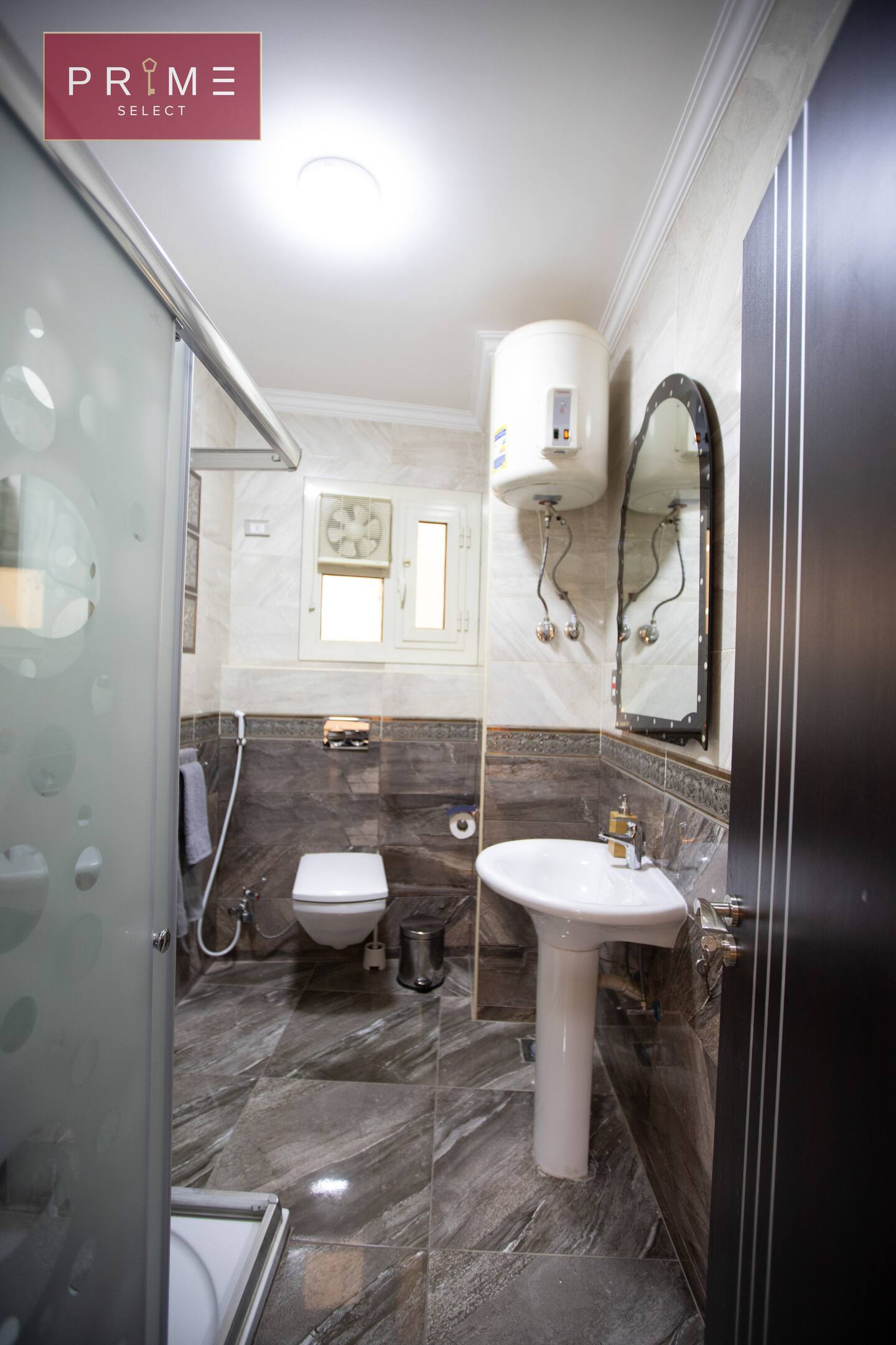 3 Bedrooms Apartment - Prime Select Kattameya One — Full bathroom 1 in Prime Select Kattameya One, New Cairo, Egypt — photo 3