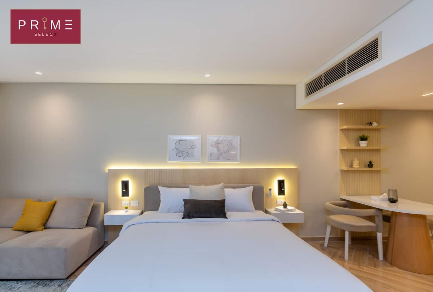 Studio with terrace - Prime Select One Kattameya — Bedroom 1 in Prime Select One Kattameya, New Cairo, Egypt