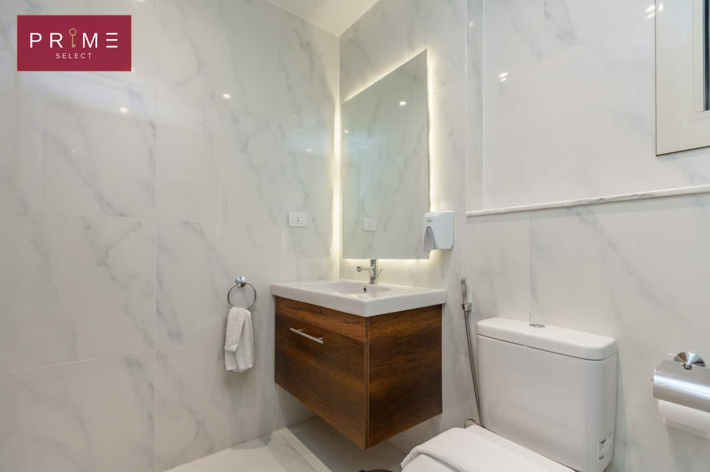 2bedroom with terrace - Prime Select One Kattameya — Full bathroom 1 in Prime Select One Kattameya, New Cairo, Egypt