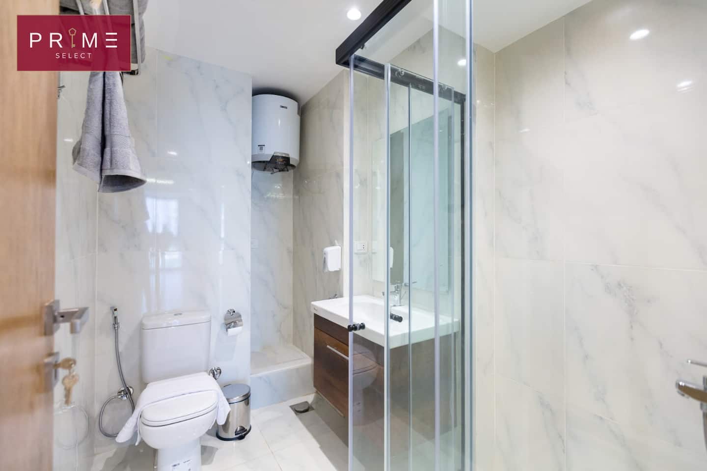 2bedroom with terrace - Prime Select One Kattameya — Full bathroom 2 in Prime Select One Kattameya, New Cairo, Egypt — photo 2