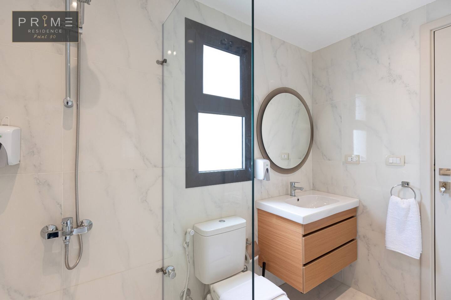 Superior Studio - Prime Residence Point 90 — Full bathroom 1 in Prime Residence Point 90, New Cairo, Egypt