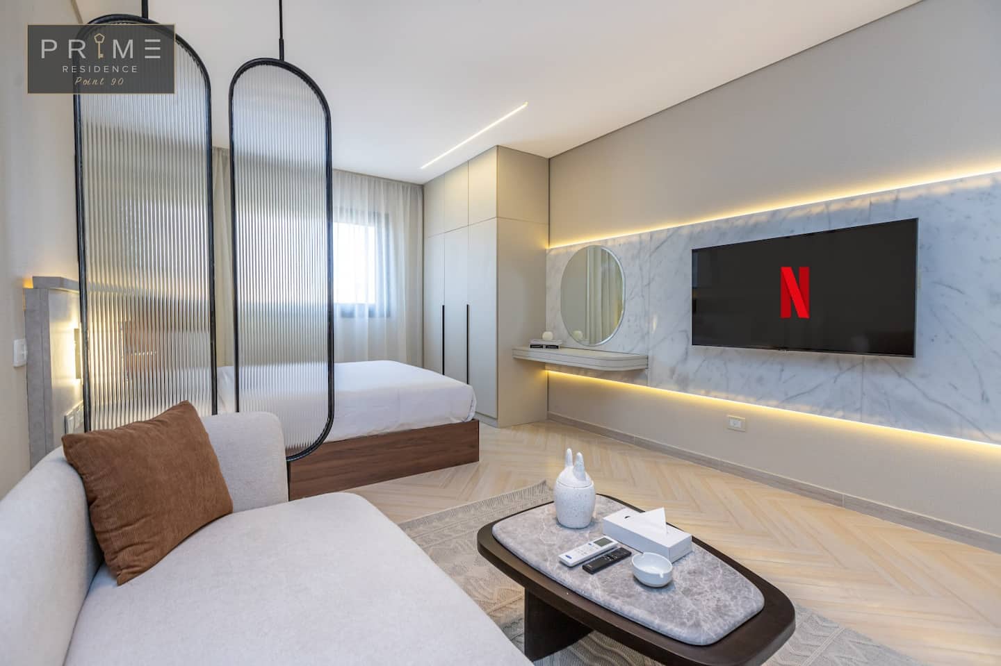 Superior Studio - Prime Residence Point 90 — Bedroom 1 in Prime Residence Point 90, New Cairo, Egypt