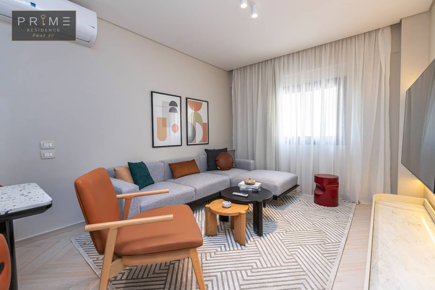 Standard One Bedroom - Prime Residence Point 90 — Living Room in Prime Residence Point 90, New Cairo, Egypt