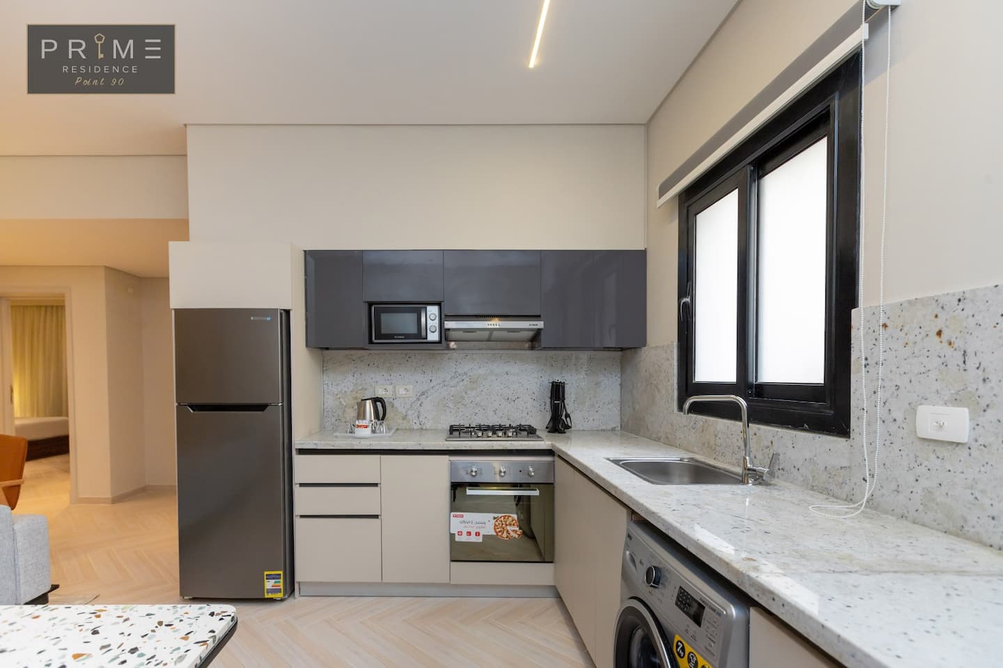 Standard One Bedroom - Prime Residence Point 90 — Full Kitchen in Prime Residence Point 90, New Cairo, Egypt