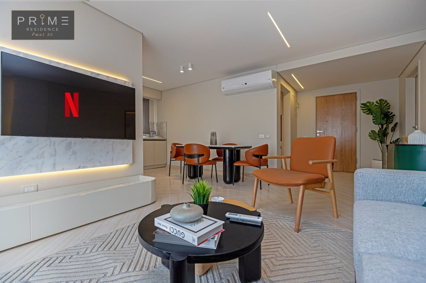 Superior One Bedroom - Prime Residence Point 90 — Living Room in Prime Residence Point 90, New Cairo, Egypt