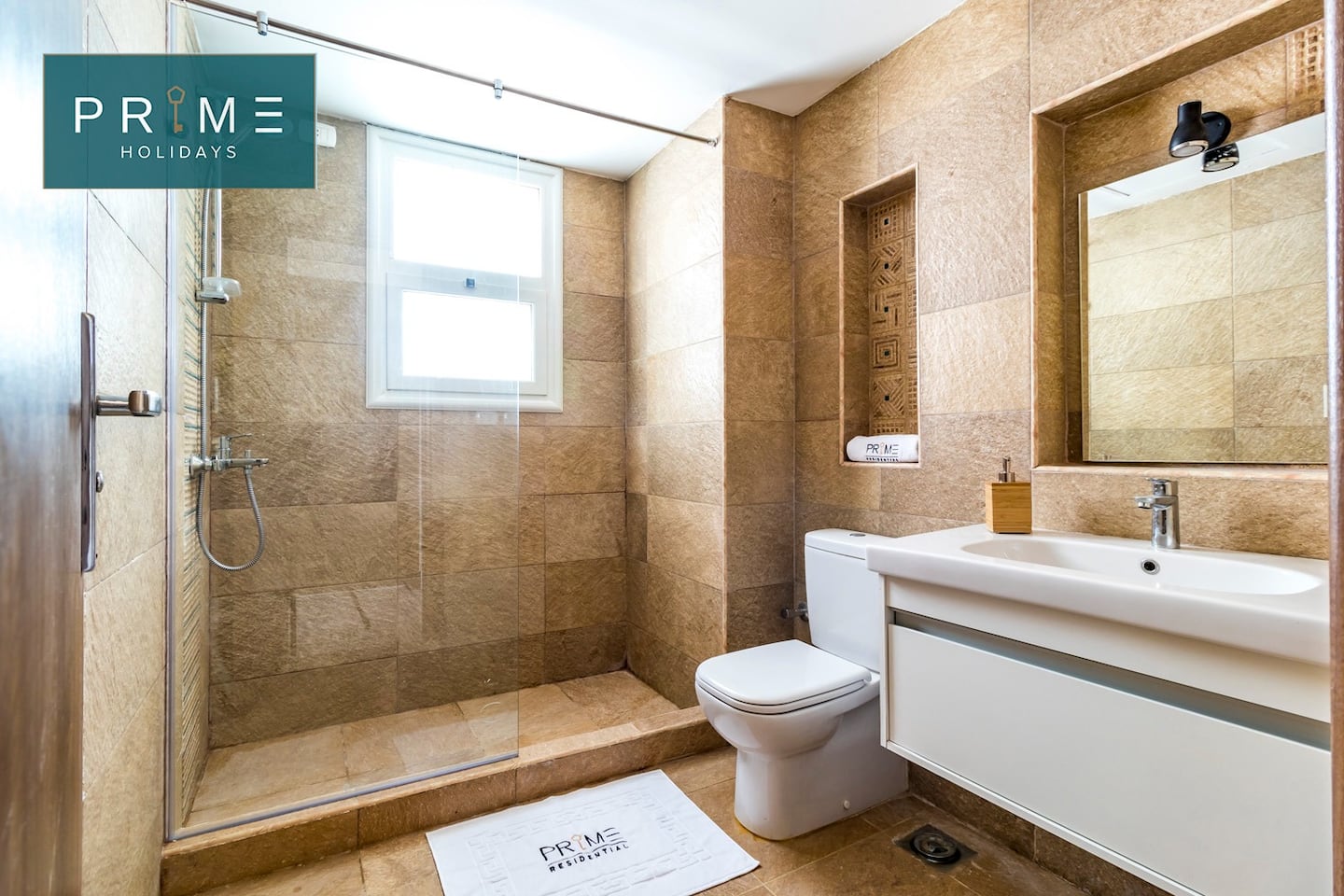 Beachfront Villa - Prime Holidays Amwaj — Full bathroom 1 in Prime Holidays Amwaj, North Coast, Egypt
