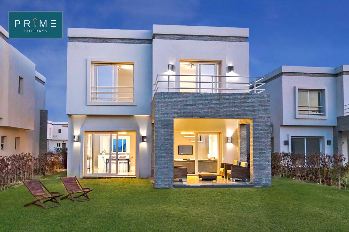 Beachfront Villa - Prime Holidays Amwaj — Exterior in Prime Holidays Amwaj, North Coast, Egypt — photo 3