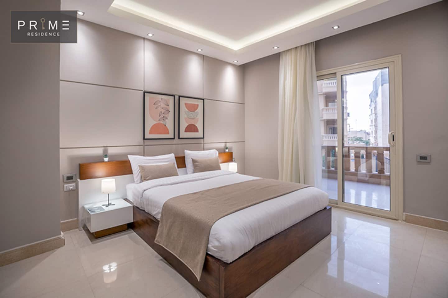 1 Bedroom Standard Apt - Prime Residence New Cairo — Bedroom 1 in Prime Residence New Cairo, New Cairo, Egypt