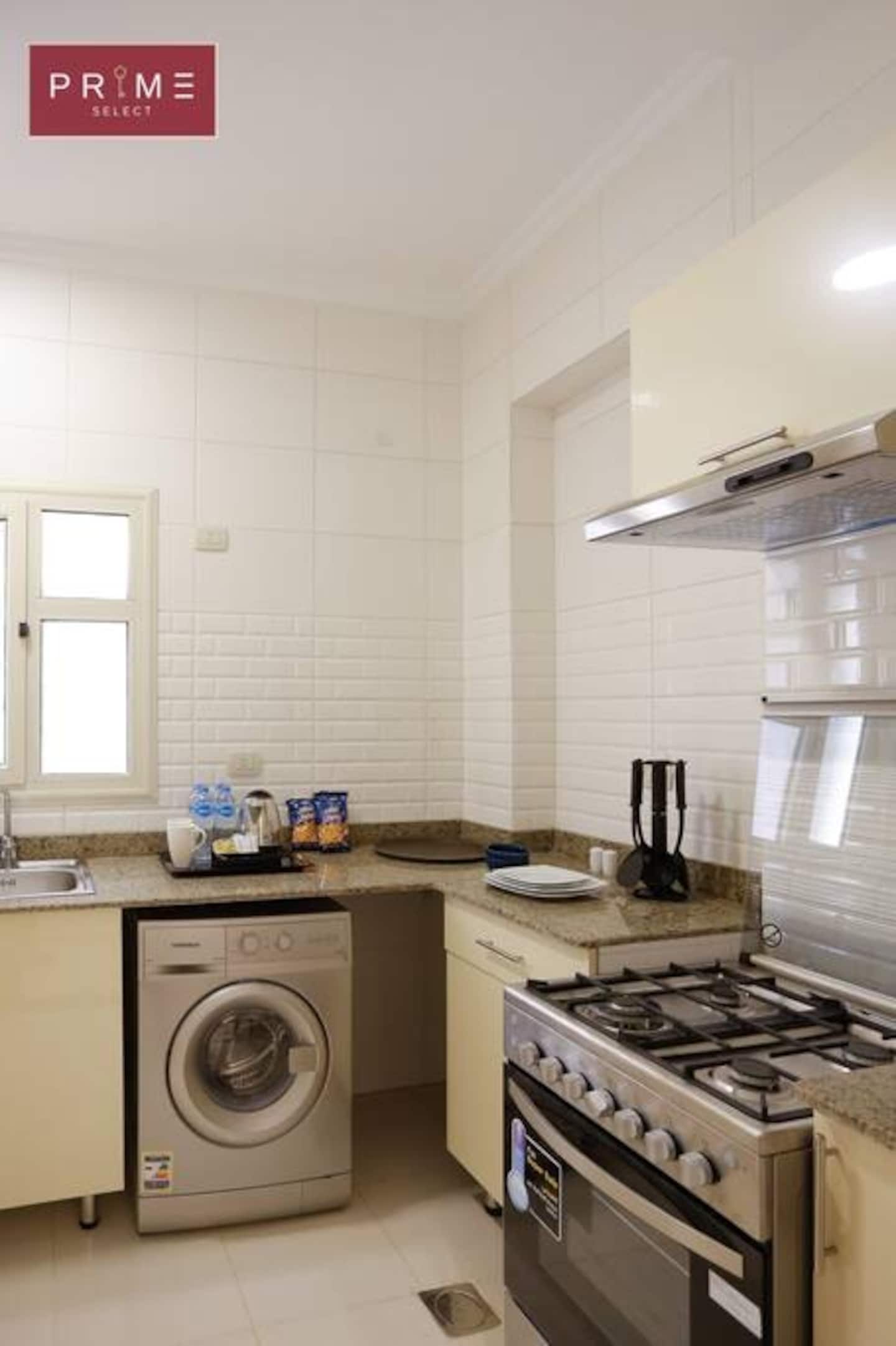 3 Bedroom Apartment - Prime Select point 90 — Full Kitchen in Prime Select point 90, New Cairo, Egypt