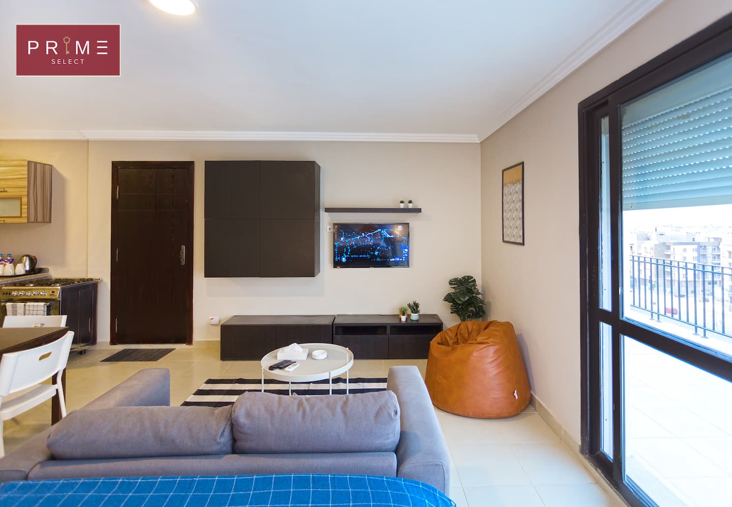 Studio with Roof - Prime Select Eastown Sodic — Living Room in Prime Select Eastown Sodic, New Cairo, Egypt — photo 3