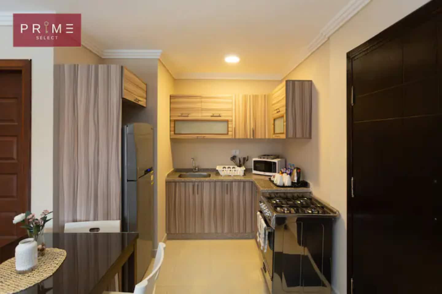 Studio with Roof - Prime Select Eastown Sodic — Full Kitchen in Prime Select Eastown Sodic, New Cairo, Egypt