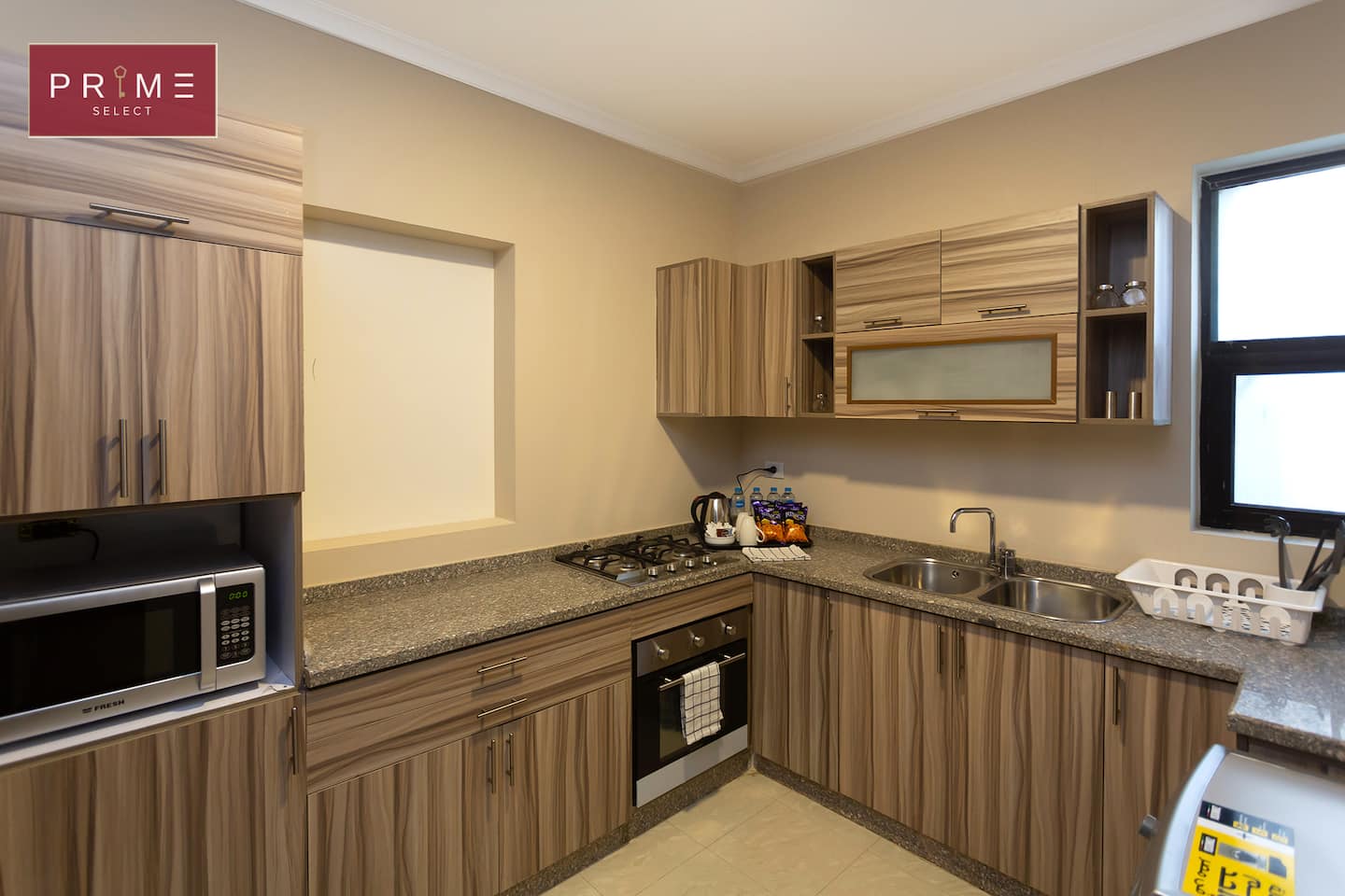3 Bedrooms Apartment - Prime Select Eastown Sodic — Full Kitchen in Prime Select Eastown Sodic, New Cairo, Egypt