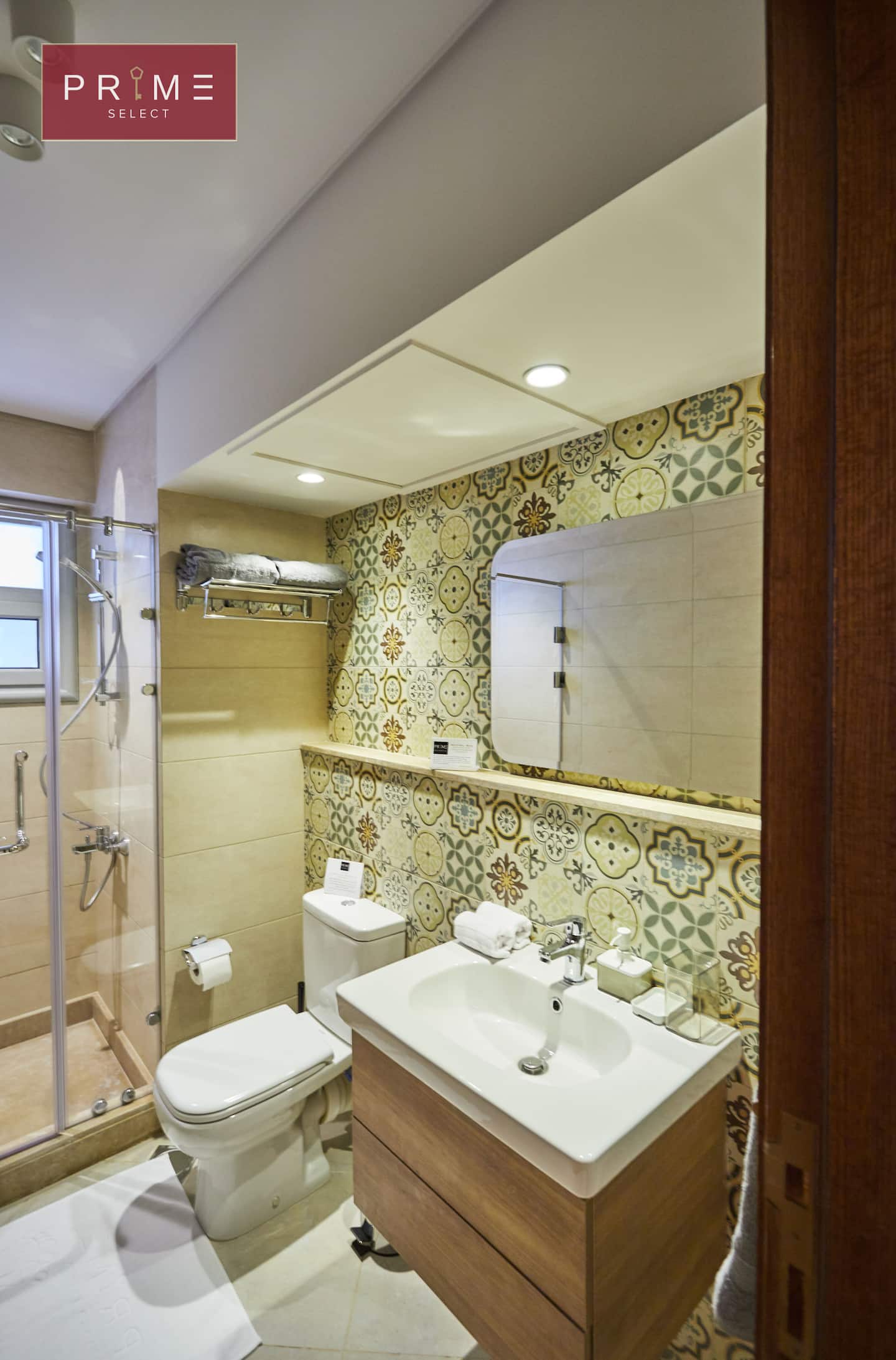Topaz Studio - Prime Select Kattameya Bavaria — Full bathroom 1 in Prime Select Kattameya Bavaria, New Cairo, Egypt