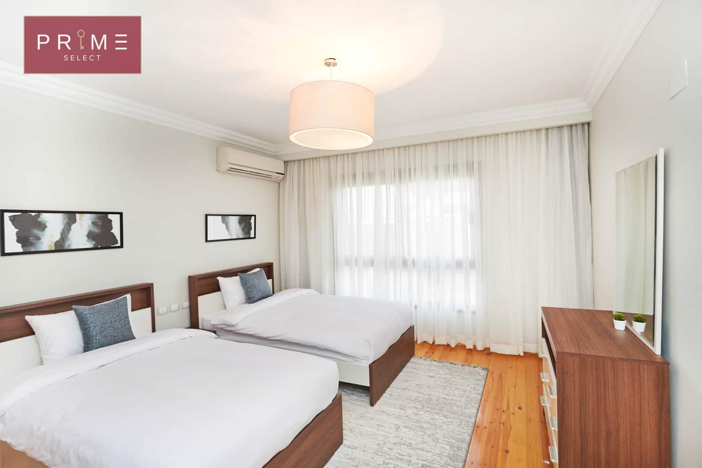 4 BDRs Apt. Nile View - Prime Residence Arkadia — Bedroom 1 in Prime Residence Arkadia, Cairo, Egypt