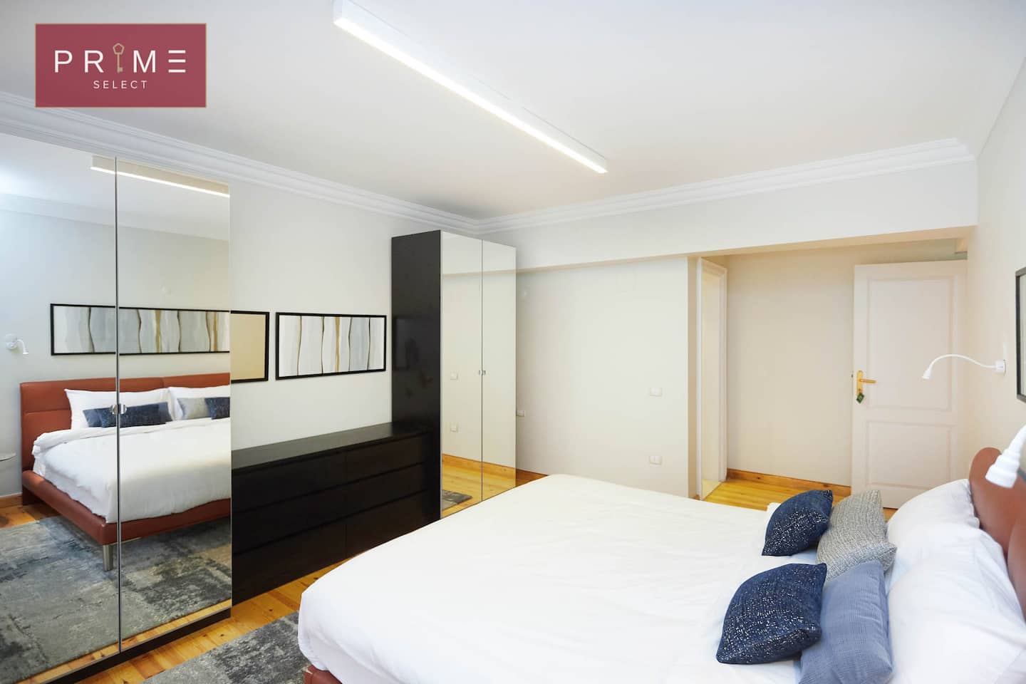 4 BDRs Apt. Nile View - Prime Residence Arkadia — Bedroom 1 in Prime Residence Arkadia, Cairo, Egypt — photo 2