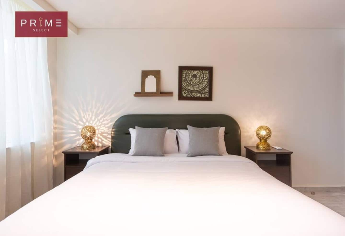 Arabesk 1 Bed Apt - Prime Select Gameat Al Dewal — Bedroom 1 in Prime Select Gameat Al Dewal, Giza, Egypt