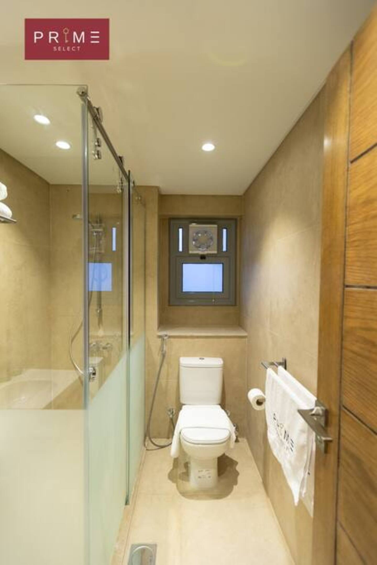Arabesk 1 Bed Apt - Prime Select Gameat Al Dewal — Full bathroom 1 in Prime Select Gameat Al Dewal, Giza, Egypt