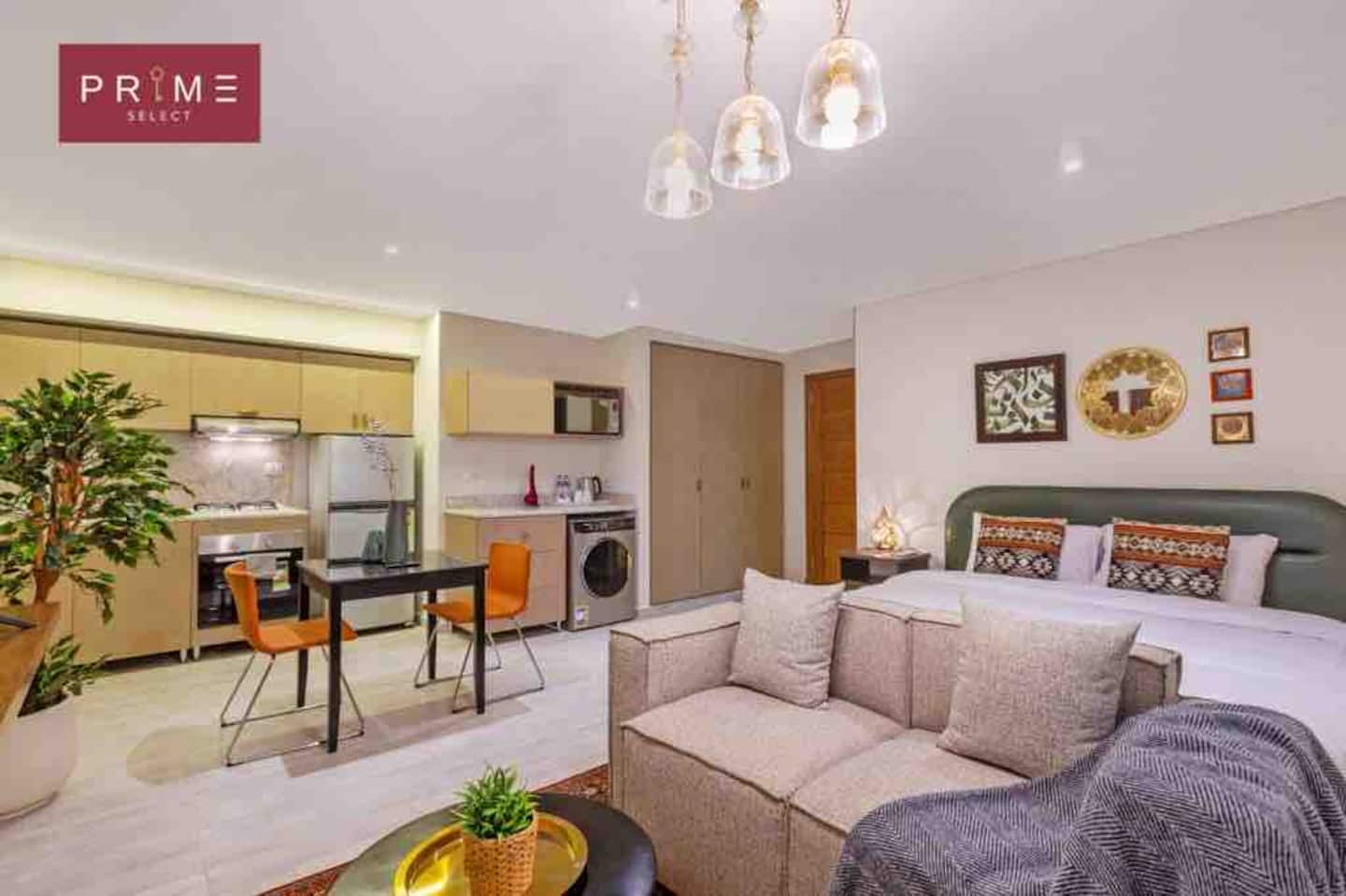 Arabesk Studio - Prime Select Gameat Al Dewal — Bedroom 1 in Prime Select Gameat Al Dewal, Giza, Egypt