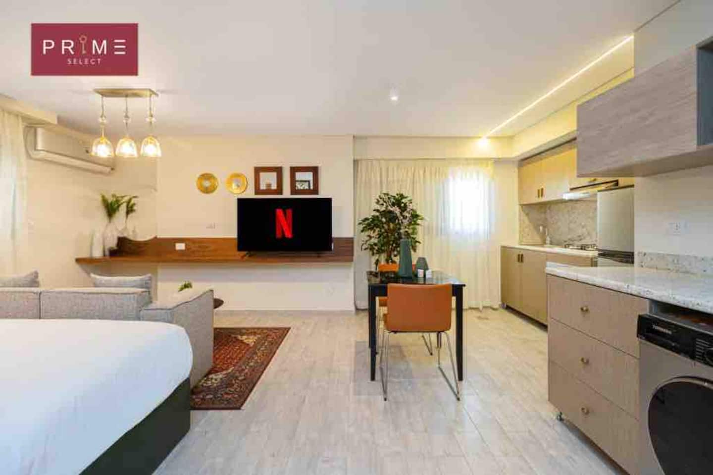 Arabesk Studio - Prime Select Gameat Al Dewal — Bedroom 1 in Prime Select Gameat Al Dewal, Giza, Egypt — photo 2