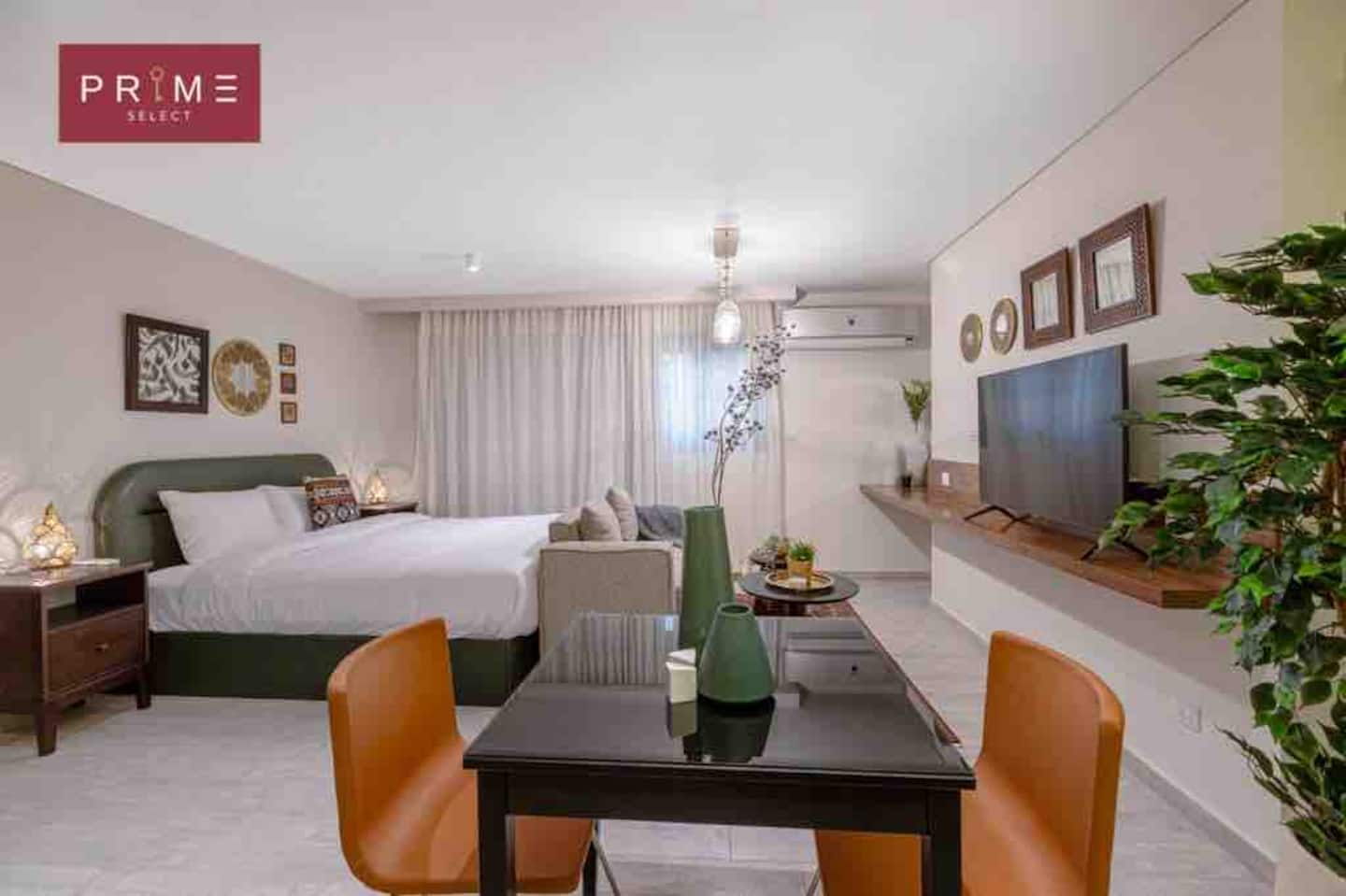 Arabesk Studio - Prime Select Gameat Al Dewal — Bedroom 1 in Prime Select Gameat Al Dewal, Giza, Egypt — photo 3