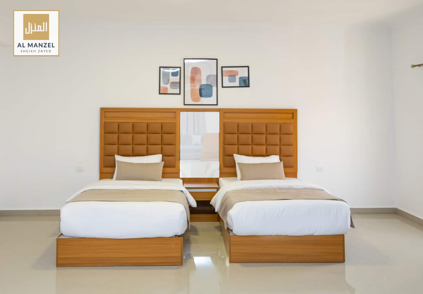Superior Twin Room - Almanzel Sheikh Zayed — Bedroom 1 in Almanzel Sheikh Zayed, Sheikh Zayed, Egypt