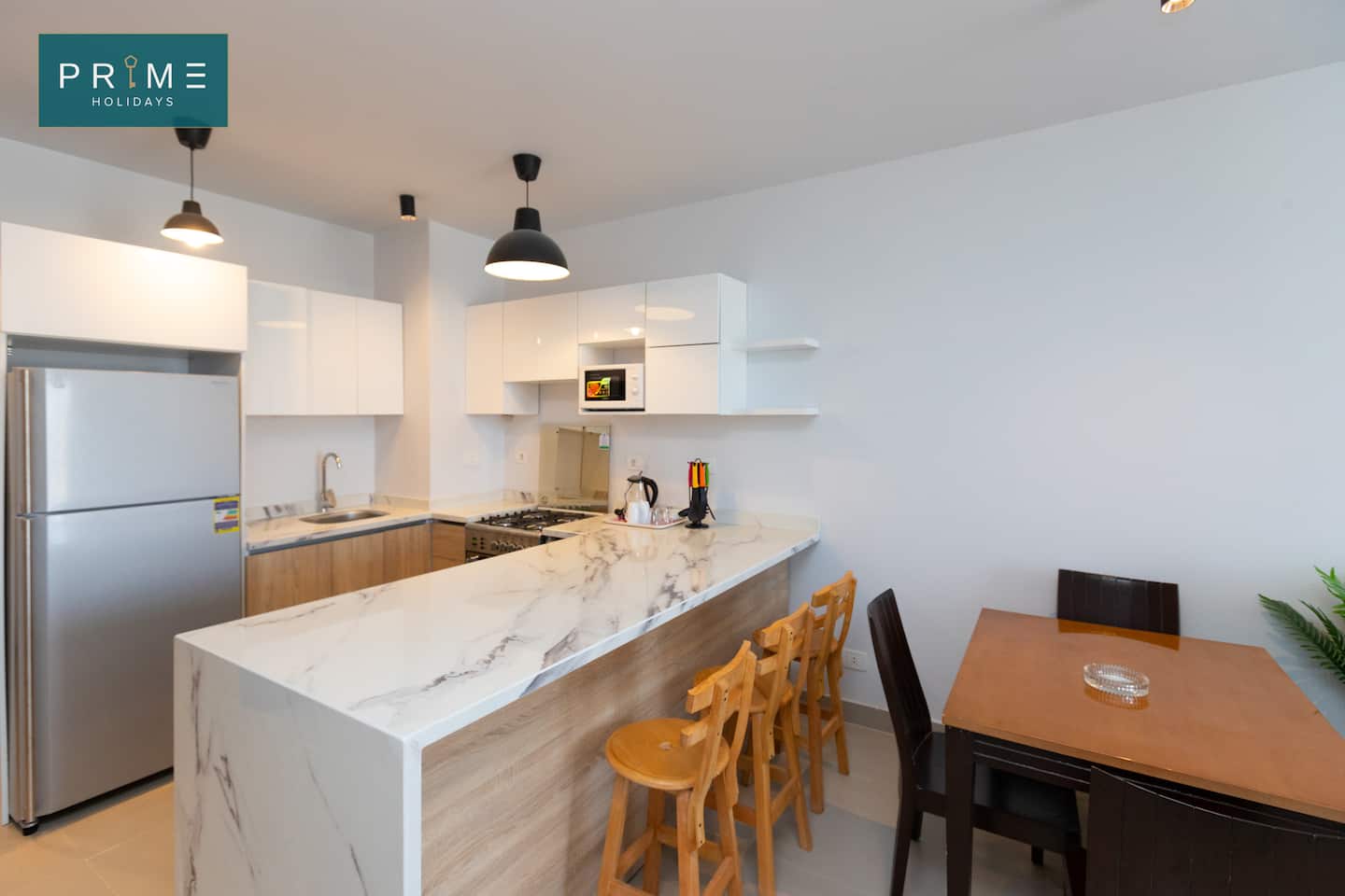 3 Bedroom Upper Chalet - Prime Holidays Caesar Bay — Full Kitchen in Prime Holidays Caesar Bay, North Coast, Egypt — photo 3