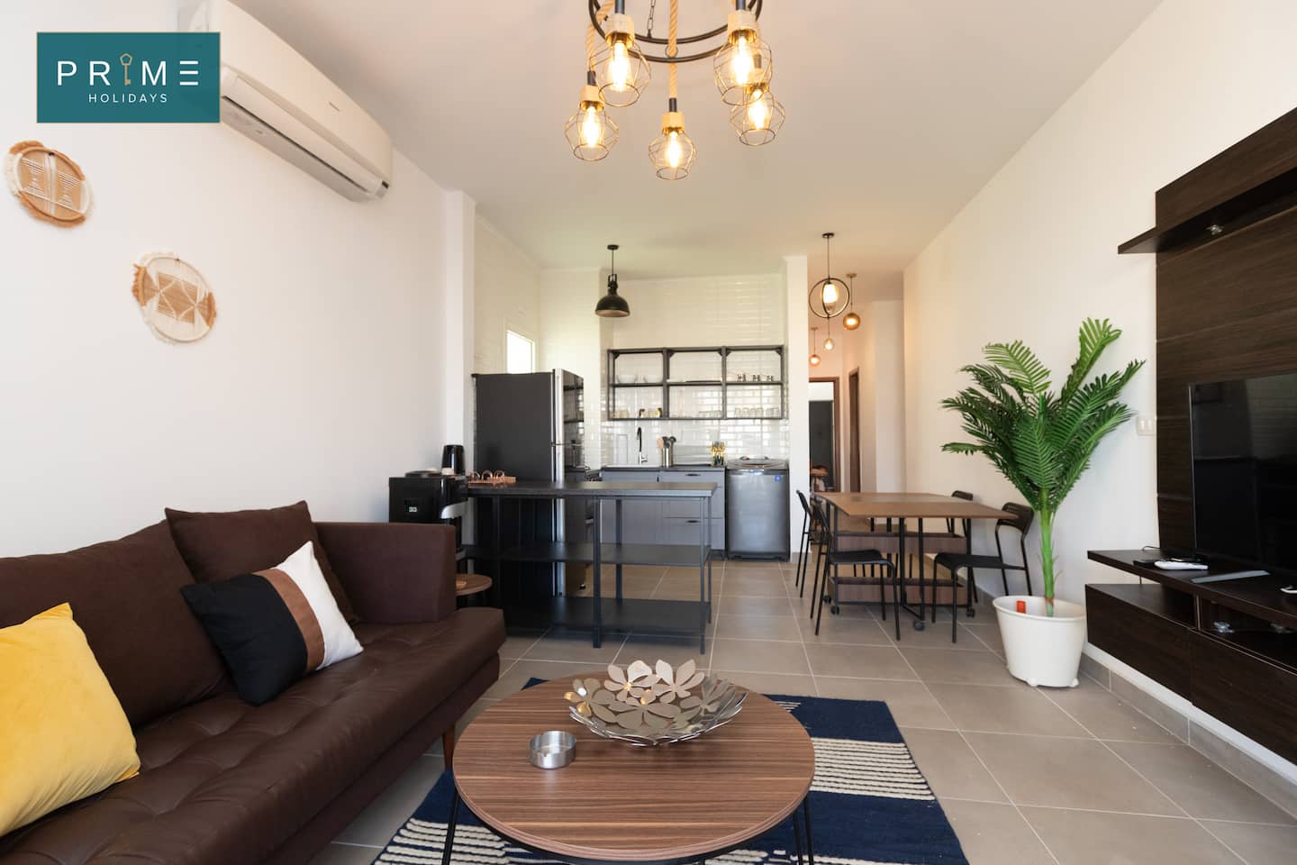 Two Bedrooms Chalet + Garden -Prime Holidays Amwaj — Living Room in Prime Holidays Amwaj, North Coast, Egypt