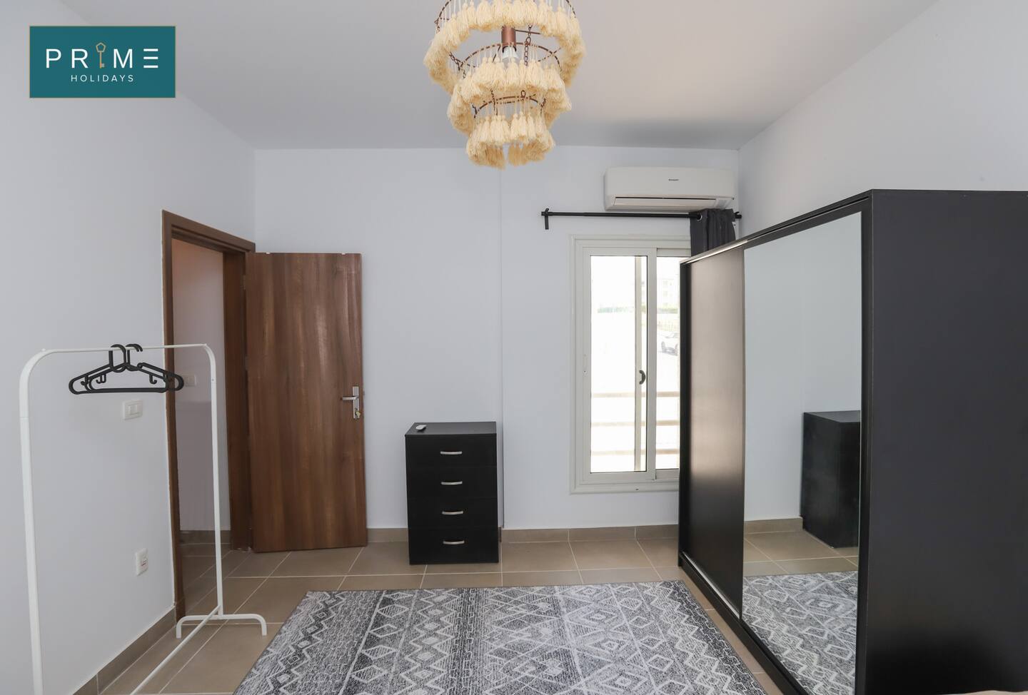 Two Bedrooms Chalet + Garden -Prime Holidays Amwaj — Bedroom 1 in Prime Holidays Amwaj, North Coast, Egypt