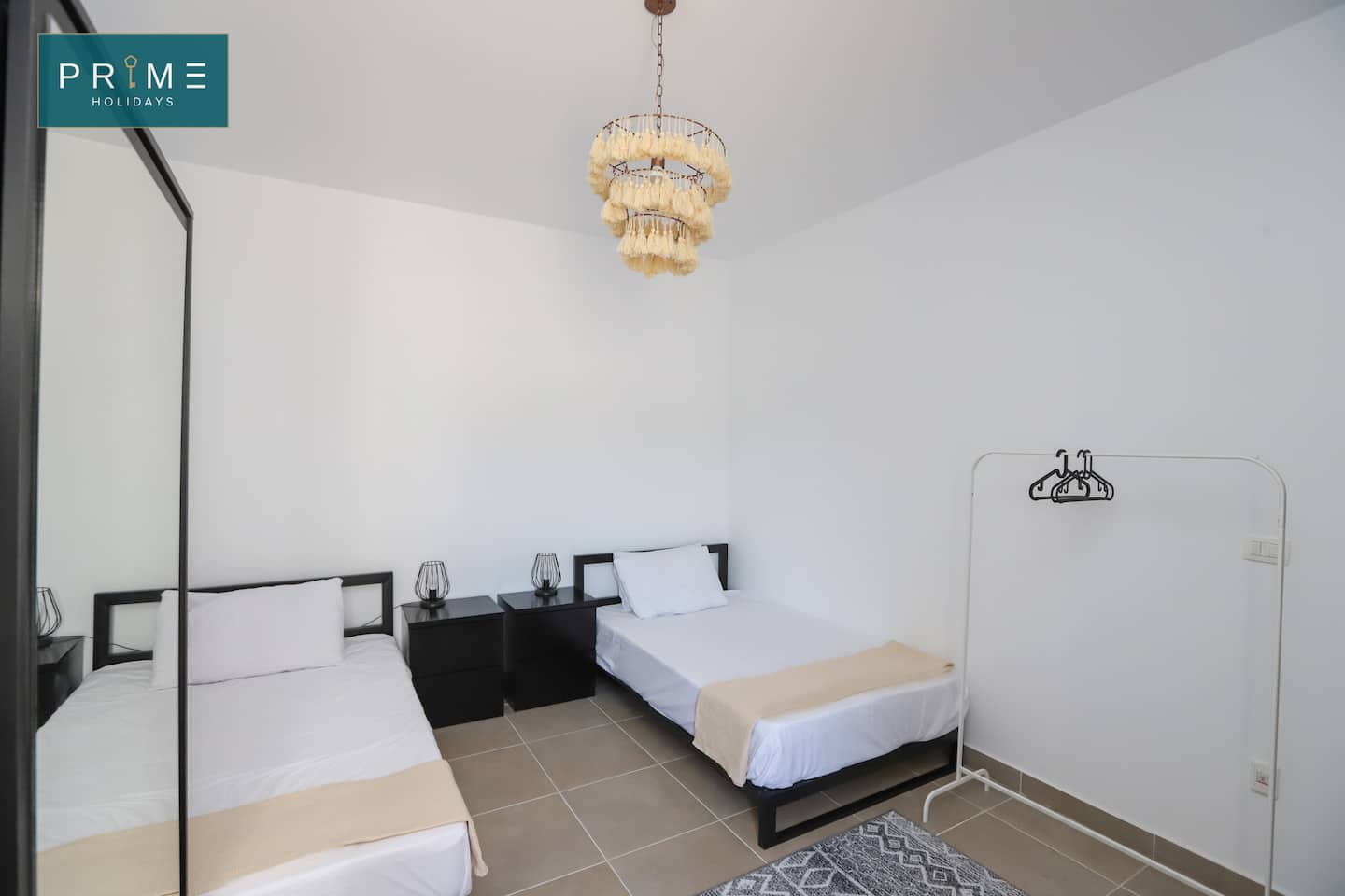 Two Bedrooms Chalet + Garden -Prime Holidays Amwaj — Bedroom 1 in Prime Holidays Amwaj, North Coast, Egypt — photo 2