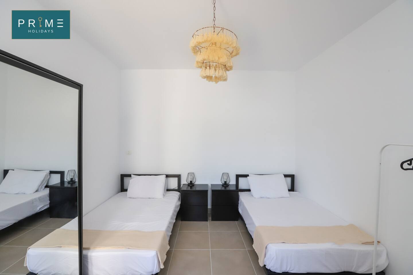 Two Bedrooms Chalet + Garden -Prime Holidays Amwaj — Bedroom 2 in Prime Holidays Amwaj, North Coast, Egypt