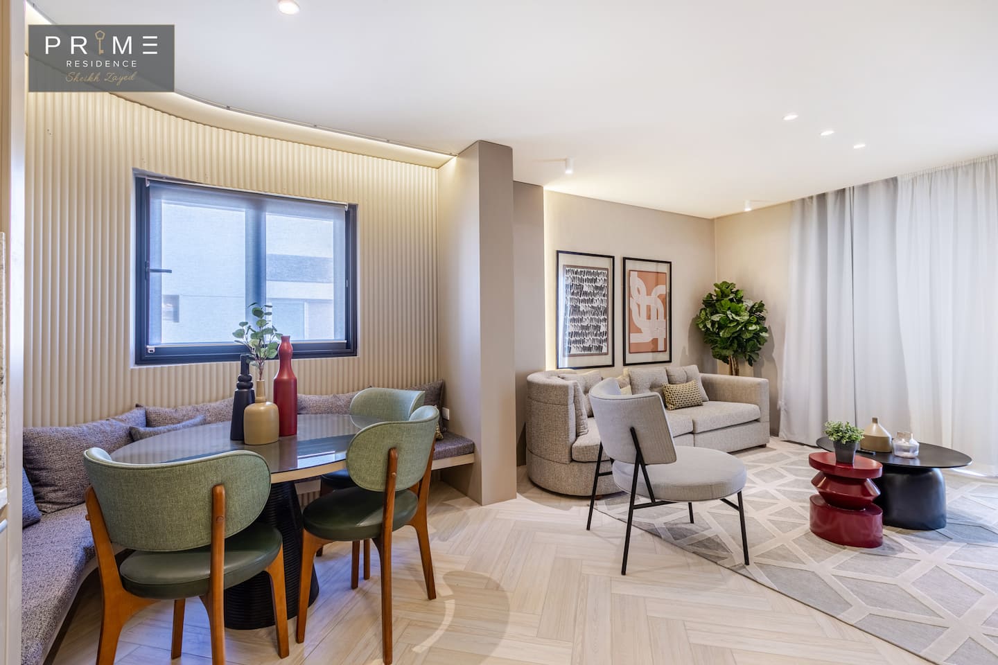 Superior 1BR (Twin) - Prime Residence Sheikh Zayed — Dining Area in Prime Residence Sheikh Zayed, Sheikh Zayed, Egypt