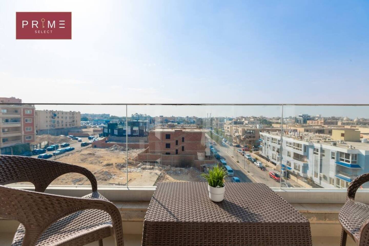 Superior 2 bedroom - Prime Select Masaken Sheraton — Balcony in Prime Select Masaken Sheraton, Cairo, Egypt — photo 2