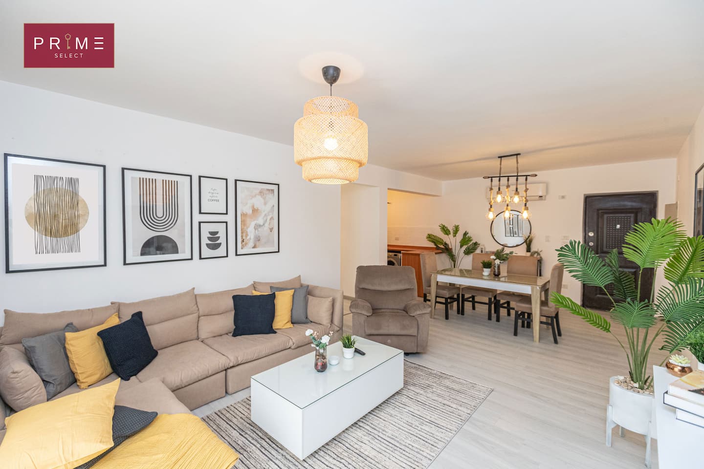 2 Bedroom Apt Z5 - Prime Select Galleria New Cairo — Living Room in Prime Select Galleria New Cairo, New Cairo, Egypt