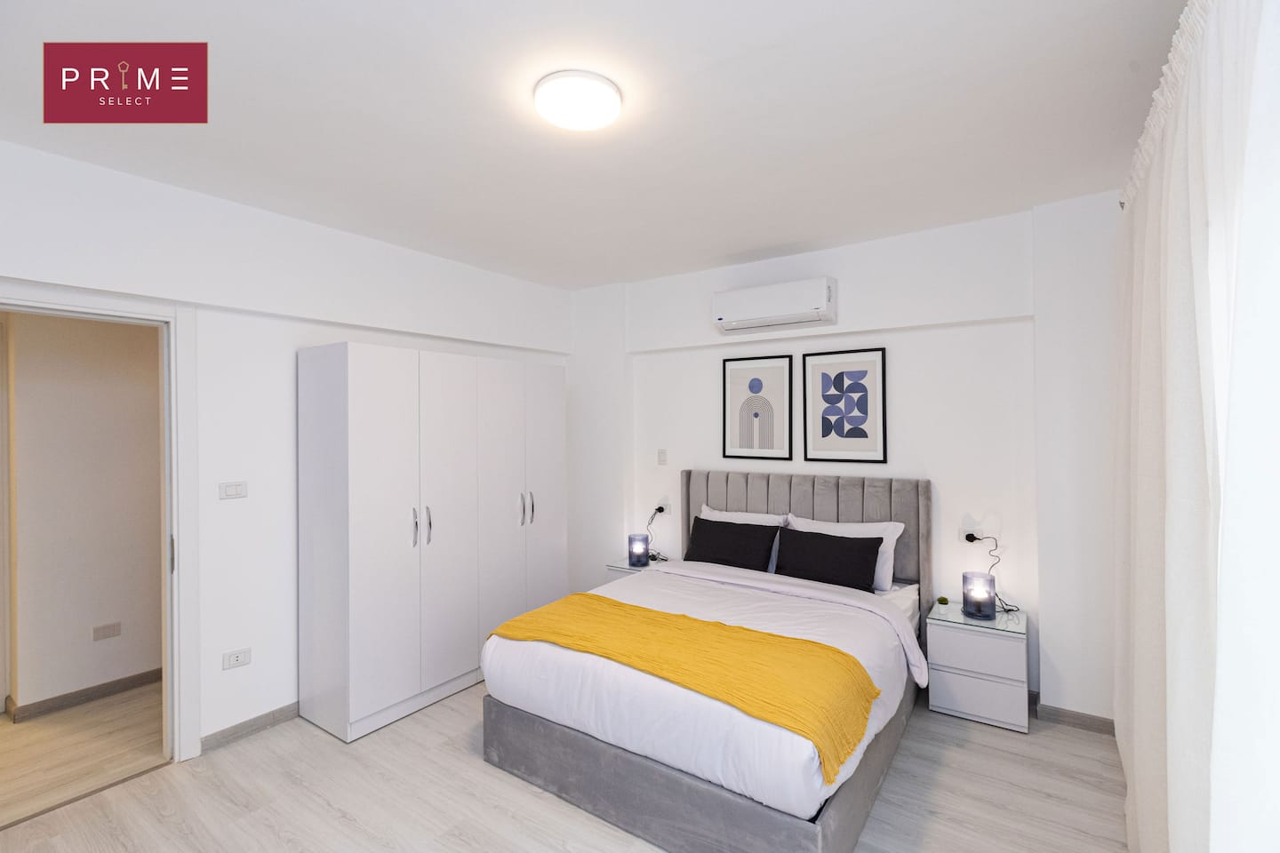 2 Bedroom Apt Z5 - Prime Select Galleria New Cairo — Bedroom 1 in Prime Select Galleria New Cairo, New Cairo, Egypt