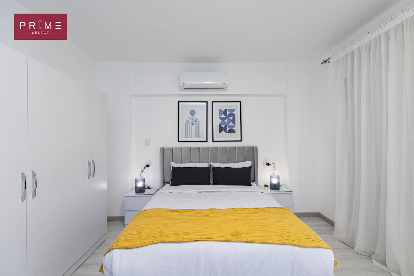 2 Bedroom Apt Z5 - Prime Select Galleria New Cairo — Bedroom 1 in Prime Select Galleria New Cairo, New Cairo, Egypt — photo 2