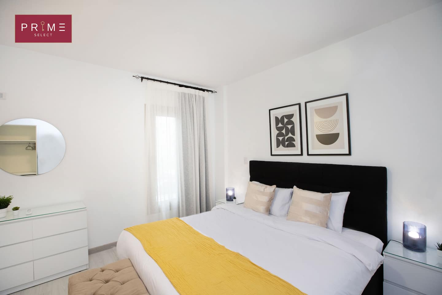 2 Bedroom Apt Z5 - Prime Select Galleria New Cairo — Bedroom 1 in Prime Select Galleria New Cairo, New Cairo, Egypt — photo 3