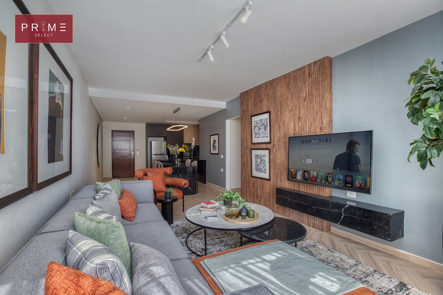 2 Bedroom Apt Z3 - Prime Select Galleria New Cairo — Living Room in Prime Select Galleria New Cairo, New Cairo, Egypt
