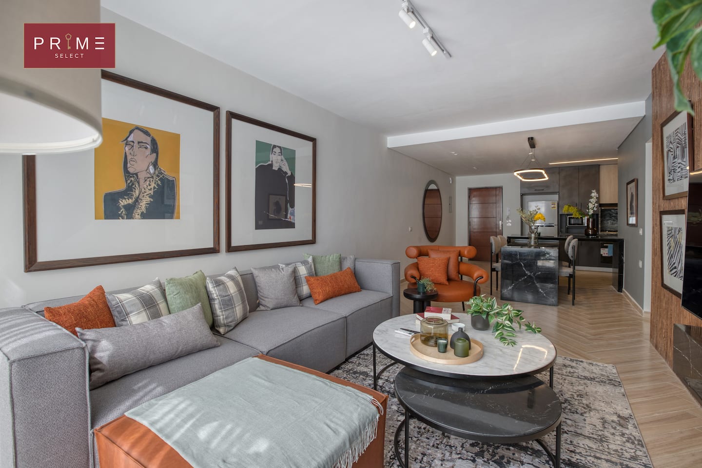 2 Bedroom Apt Z3 - Prime Select Galleria New Cairo — Living Room in Prime Select Galleria New Cairo, New Cairo, Egypt — photo 2