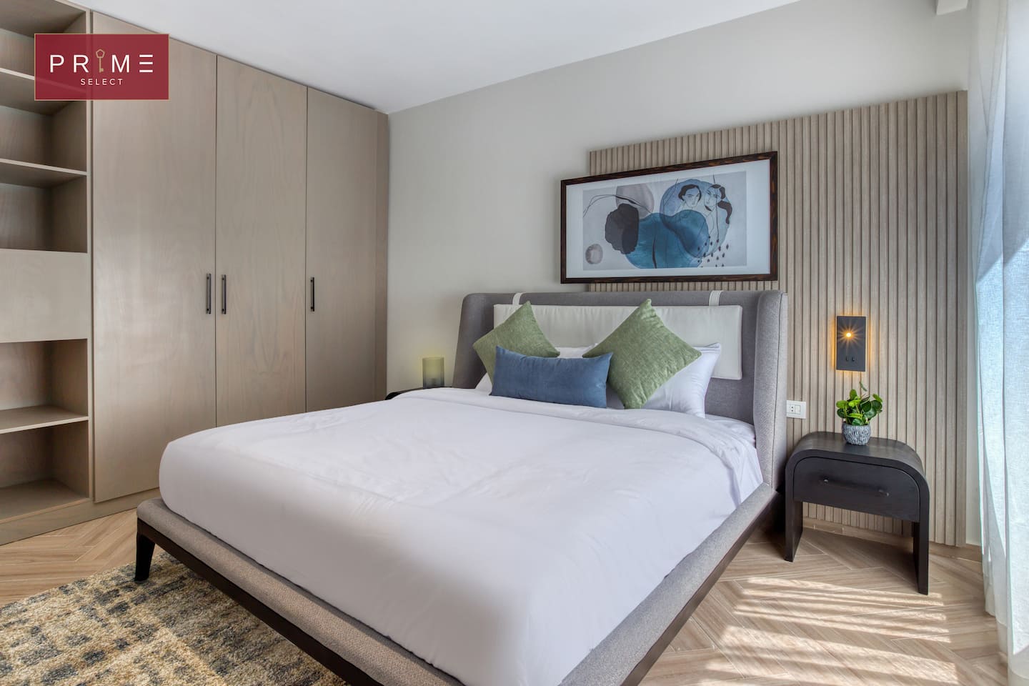 2 Bedroom Apt Z3 - Prime Select Galleria New Cairo — Bedroom 2 in Prime Select Galleria New Cairo, New Cairo, Egypt — photo 3